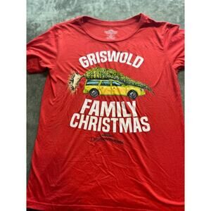 National Lampoons Christmas Vacation Mens M Griswold Family Vacation‎ Shirt